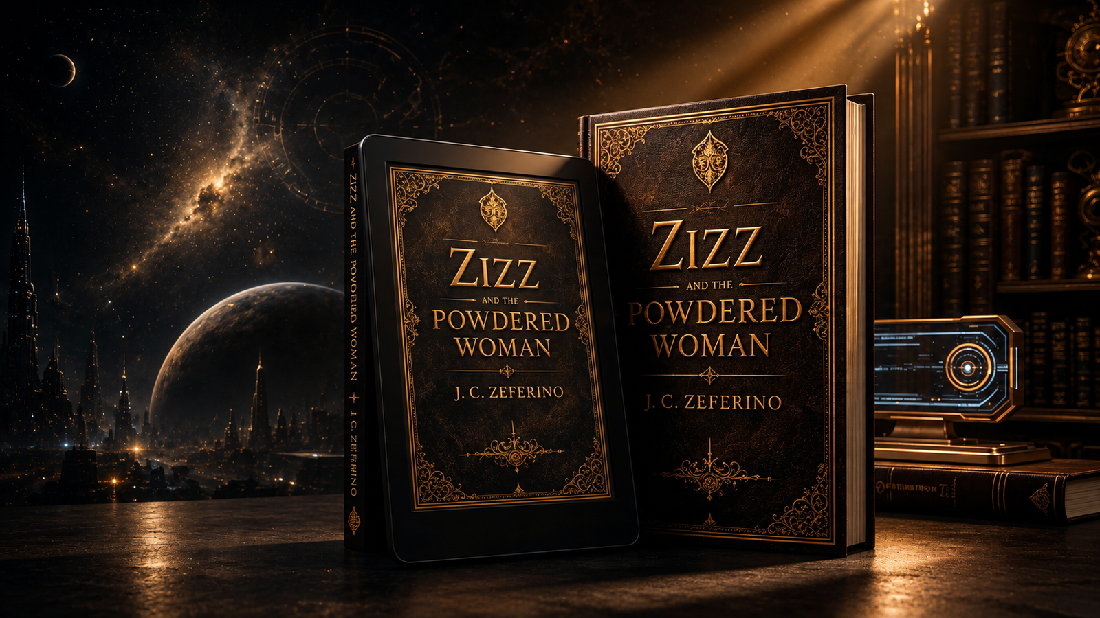 Home zizz and the powdered woman (2)